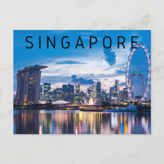 Cartão Postal Singapura