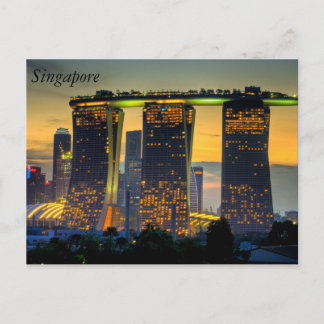 Cartão Postal Singapura