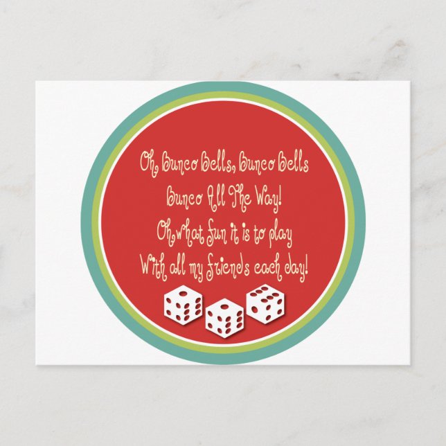 Cartão Postal sinos de bunco, sinos de bunco (Frente)