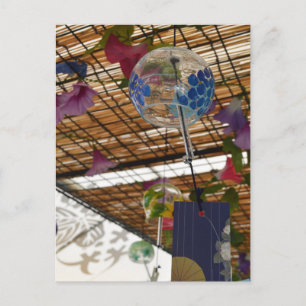 Cartão Postal Sinos japoneses (fuurin)