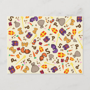 Cartão Postal Sinterklaas kaart