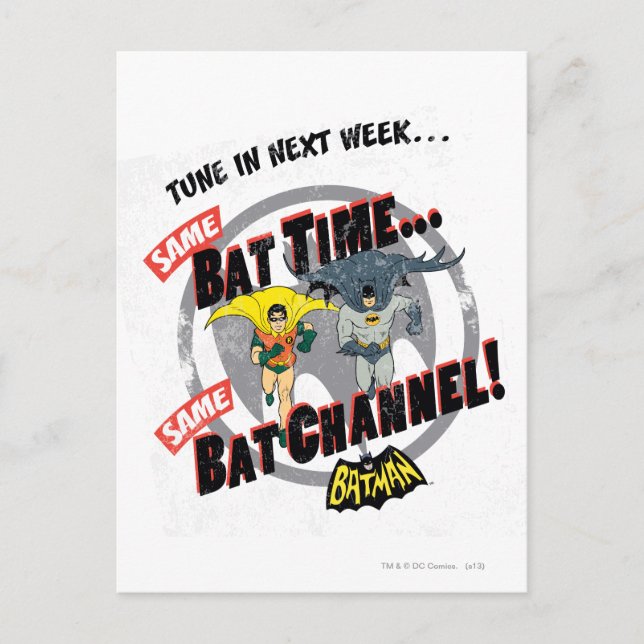 Cartão Postal Sintonizar no Gráfico da Próxima Semana (Frente)