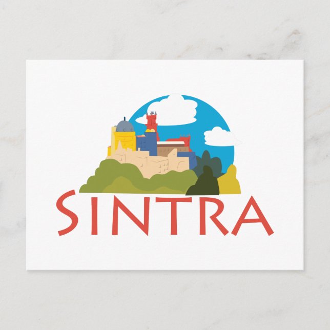 Cartão Postal Sintra (Frente)
