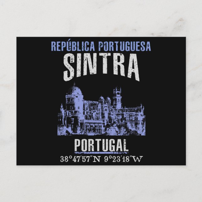 Cartão Postal Sintra (Frente)