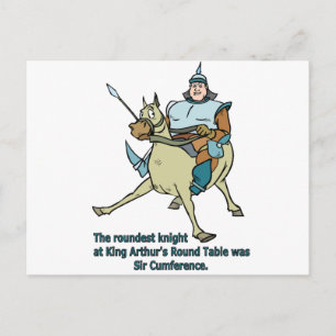 Cartão Postal Sir Cumference