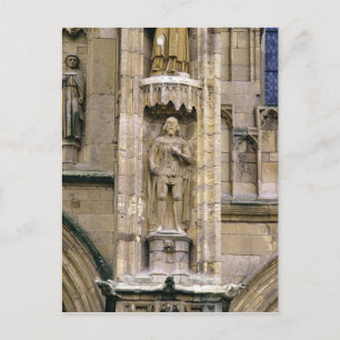 Cartão Postal Sir Henry 'Hotspur Percy, na fachada oeste