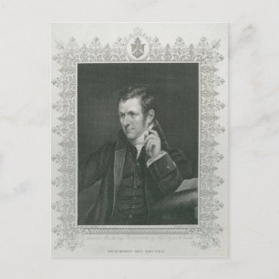 Cartão Postal Sir Humphry Davy