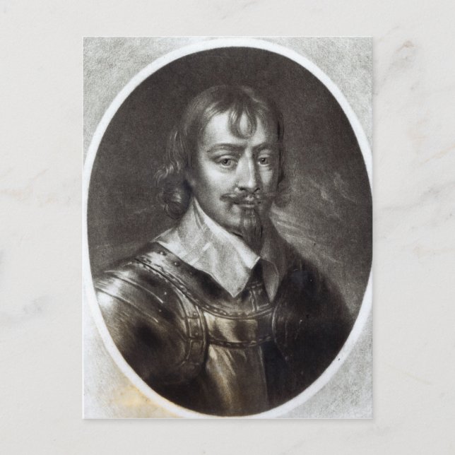 Cartão Postal Sir Robert Rich segundo Earl de Warwick (Frente)