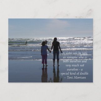 Cartão Postal Sister-a special kind of double card