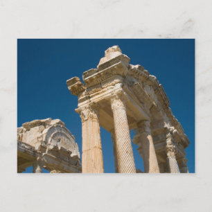 Cartão Postal Sítio Arqueológico Romano de Afrodísias na Turquia