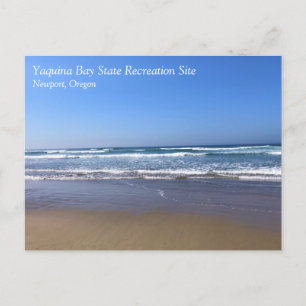 Cartão Postal Sítio de Recreação Estadual da Baía de Yaquina, Ne