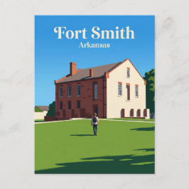 Cartão Postal Sítio Histórico Nacional de Fort Smith EUA