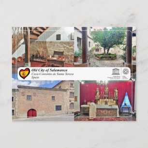 Cartão Postal Sítio Património Mundial UNESCO - Casa-Convento de