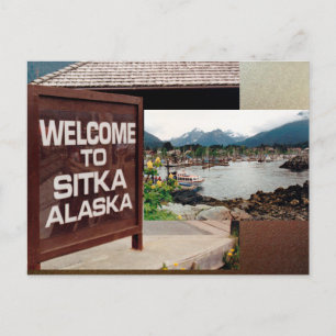 Cartão Postal Sitka, Alaska