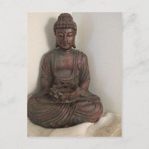 Cartão Postal Sitting Buddha