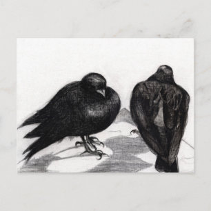 Cartão Postal Situação grave dos pombos em 2012