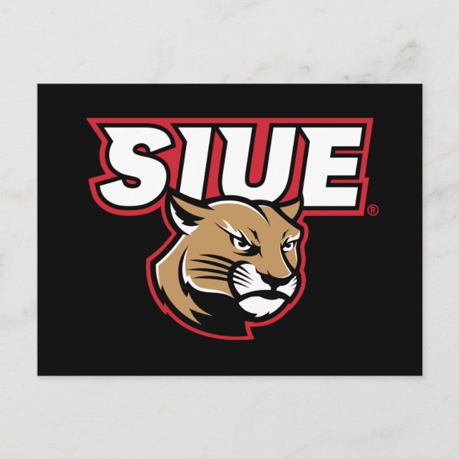Cartão Postal SIUE Cougars (Frente)
