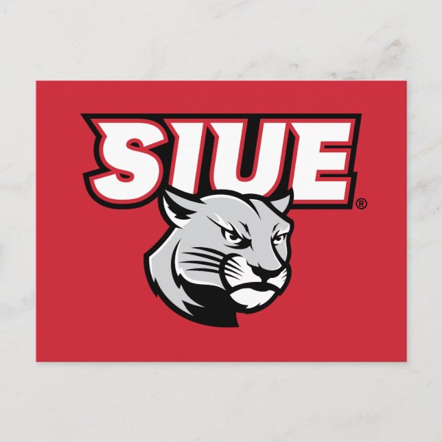 Cartão Postal SIUE Cougars (Frente)