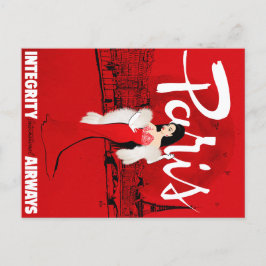 Cartão Postal Sizzling in Paris