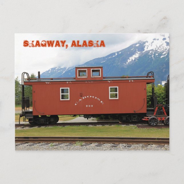 Cartão Postal Skagway, Alasca (Frente)