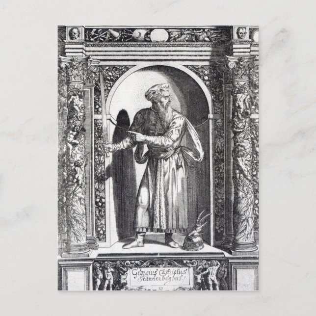 Cartão Postal Skanderbeg (Frente)