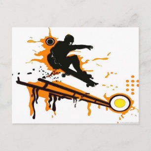 Cartão Postal skate