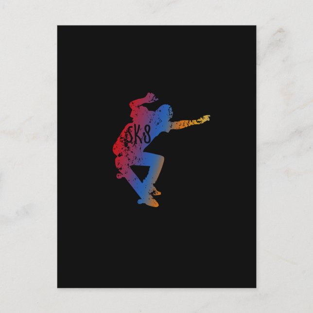 Cartão Postal Skate Legal e demais (Frente)