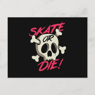 Cartão Postal Skate ou Morte