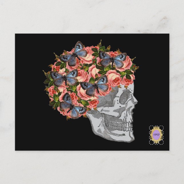 Cartão Postal Skelegirl (Frente)