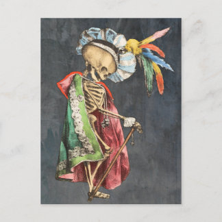 Cartão Postal Skeleton Bard of Pu'Shing Bhu'Tons