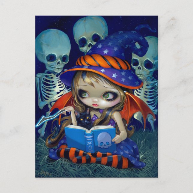 Cartão postal "Skeleton Magic" (Frente)