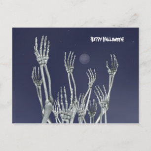 Cartão Postal Skeletons - Cartão-postal de Halloween