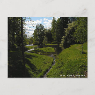 Cartão Postal Skelleftea, Suecia