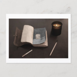 Cartão Postal Sketch Book of Approachable Wolf #2 J. H. Thornton