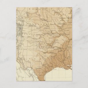 Cartão Postal Sketch hipótico dos EUA