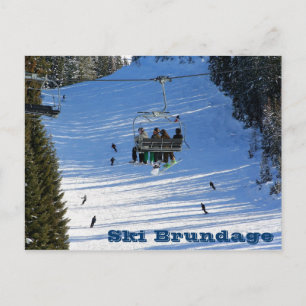 Cartão Postal Ski Brundage