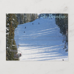 Cartão Postal Ski Brundage, McCall, Idaho
