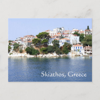 Cartão Postal Skiathos Island, Grécia postal