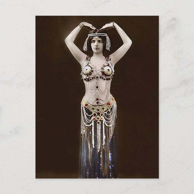 Cartão Postal Skimpy Costume Egípcio (Frente)