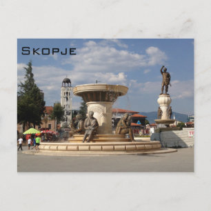 Cartão Postal Skopje