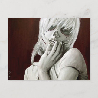 Cartão Postal skull candy