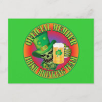 Skull da Equipe do Bebendo Irlandês