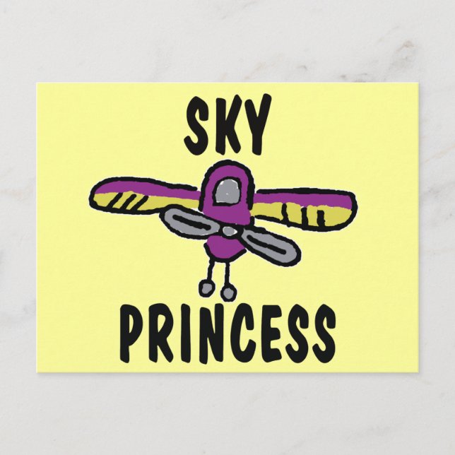 Cartão Postal Sky Princess (Frente)