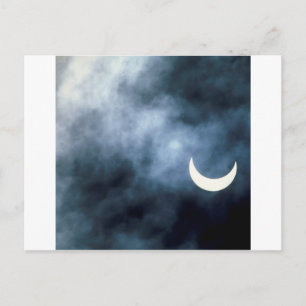 Cartão Postal Sky Solar Eclipse Joshua Tree California