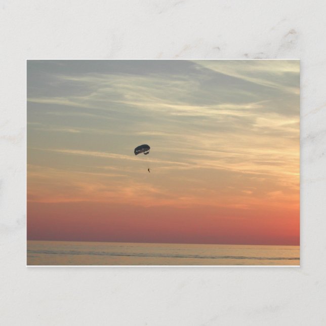 Cartão Postal Skydiving (Frente)