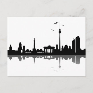 Cartão Postal Skyline Berlin