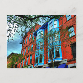 Cartão postal Skyline da Cidade do Portland Maine