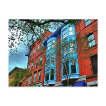 Cartão postal Skyline da Cidade do Portland Maine