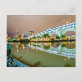 Cartão Postal skyline da cleveland ohio