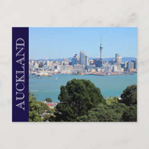 Cartão Postal skyline da nz auckland